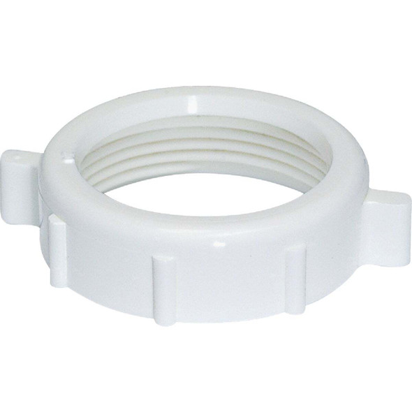 Eastman EZ-FLO 1-1/2 In. White Plastic Slip Joint Nut (10-Pack) 35064