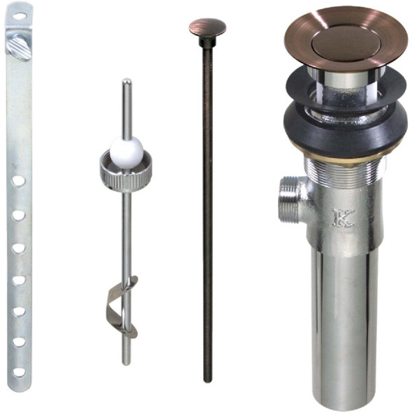 Plumb Pak Stylewise 1-1/4 In. Venetian Bronze Brass Pop-Up Assembly K820-77VB