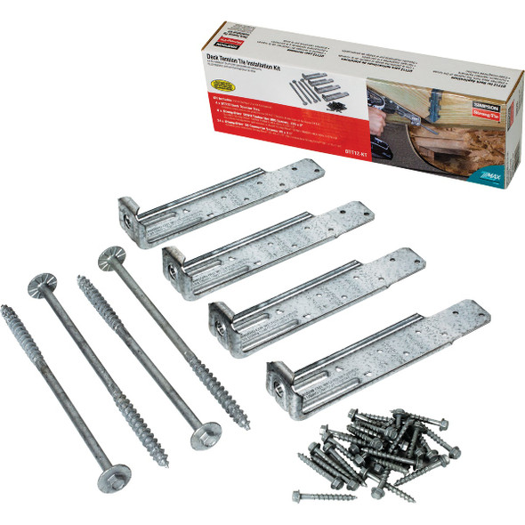 Simpson Strong-Tie 1-1/2 In. x 7-1/8 In. x 3/4 In. Tension Tie Kit DTT1Z-KT