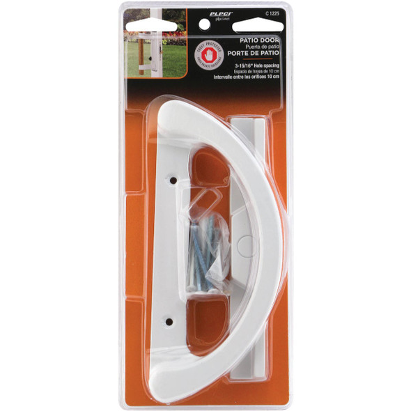 Prime-Line Standard Reversible Surface Mount Sliding Patio Door Handle Set C 1225 200150
