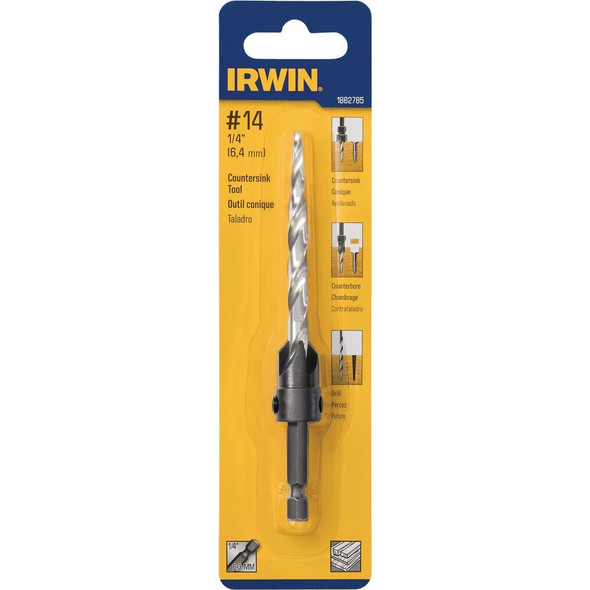 Irwin #14 - 15-64 In. Wood Countersink 1882785 301642