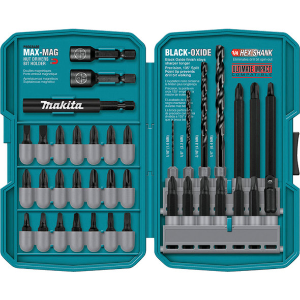 Makita Impact Drill & Drive Set (38-Piece) T-01373 Makita Impact Drill & Drive Set (38-Piece) T-01373