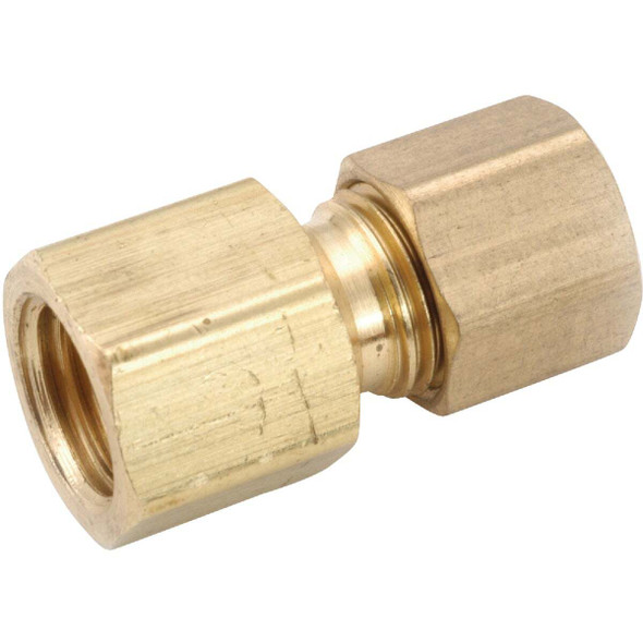 Anderson Metals 9/16 Ff X 3/8 Flare Comp 754822-0606 Pack of 5