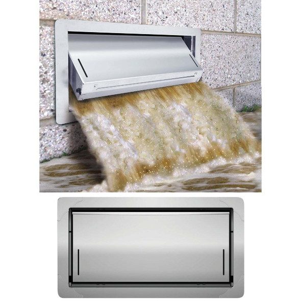 Smart Vent 8 In. x 16 In. Flood Protection Foundation Vent 1540-520