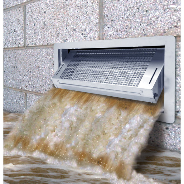 Smart Vent 8 In. x 16 In. Dual Function Automatic Foundation Vent 1540-510 100212