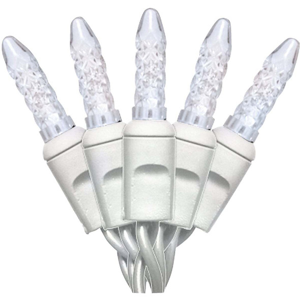 J Hofert Warm White 200-Bulb C3 LED Light Set with White Wire 2358-232