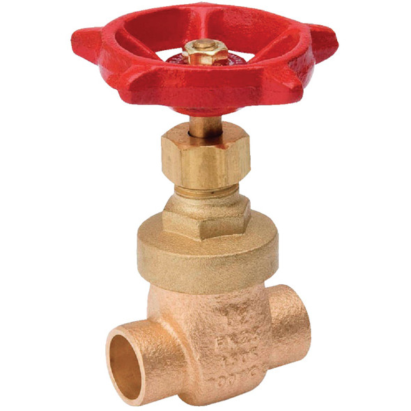ProLine 1/2 In. SWT x 1/2 In. SWT Bronze Solder Gate Valve 100-703NL