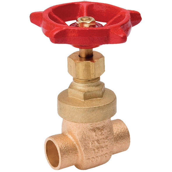 ProLine 3/4 In. SWT x 3/4 In. SWT Bronze Solder Gate Valve 100-704NL