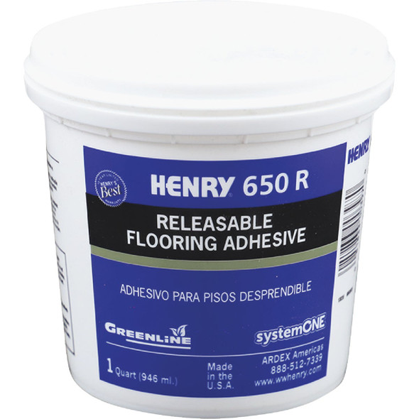 WW Henry Qt Releasabl Ps Adhesive 13231