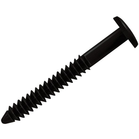 Builders Edge 3 in. Vinyl Shutter Fastener, (12-Pack) 050020024002