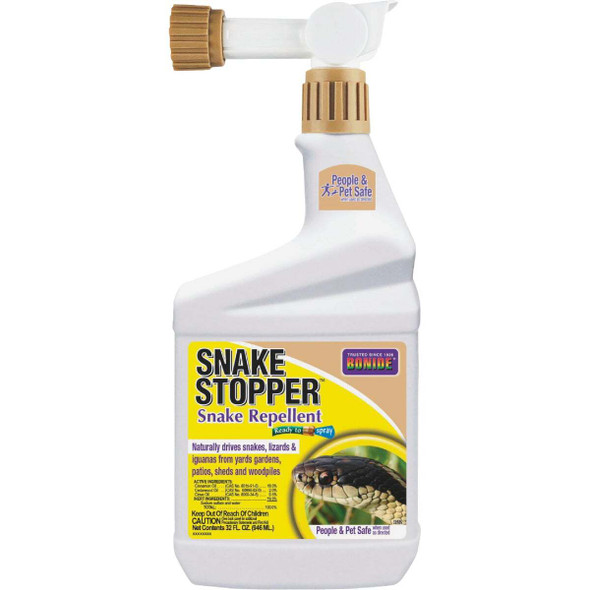 Bonide Snake Stopper 1 Qt. Ready To Spray Hose End Snake Repellent 87526