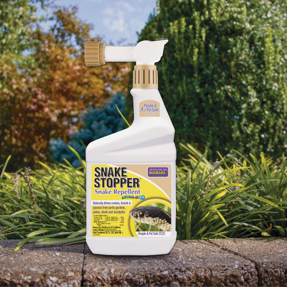 Bonide Snake Stopper 1 Qt. Ready To Spray Hose End Snake Repellent
