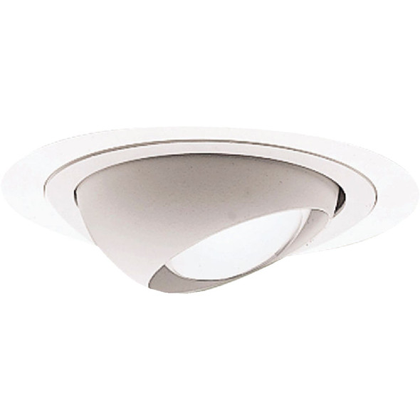 Halo 4 In. White Eyeball Recessed Fixture Trim 998P
