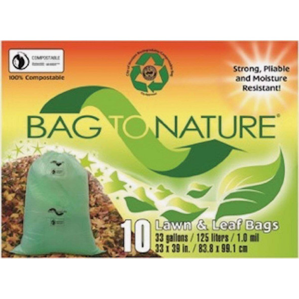 Bag to Nature 10ct 33g Leaf & Yard Bag BTN3339R