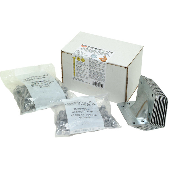 HGA Galvanized Hurricane Gusset Angle with SDS Screws (10-Qty) HGA10KT