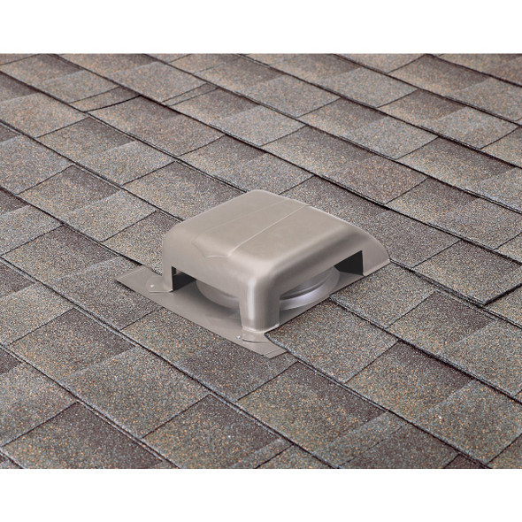 Airhawk 40 In. Weatherwood Galvanized Steel Slant Back Roof Vent Pack of 9 RVG400G0 124060