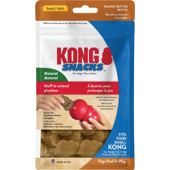 Kong Stuff'N Small Dog Peanut Butter Flavor Crunchy Dog Treat, 7 Oz. KO-XR3
