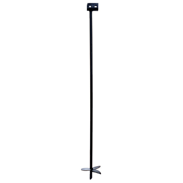 Tie Down 6 In. x 48 In. Black Iron Double Head Earth Anchor 59080L
