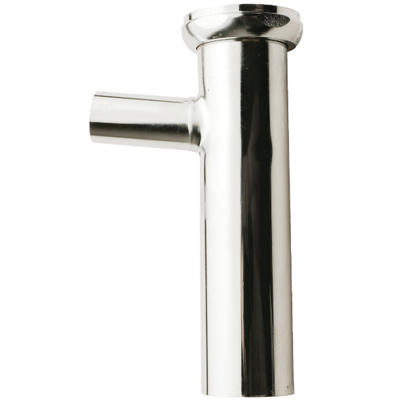 Keeney 1-1/2 In. x 6 In. Satin Nickel Dishwasher Tailpiece 48SN