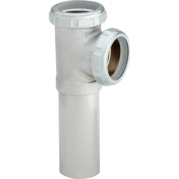 Do it Best 1-1/2 In. Chrome Plated End Outlet Tee DIB20217