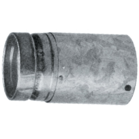 SELKIRK RV 4 In. x 18 In. Adjustable Round Gas Vent Pipe 104084