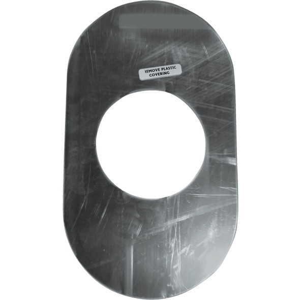 PPP Mirrored Acrylic Single Faucet Cover-Up Plate CU-100