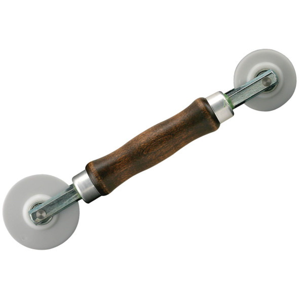Prime-Line Professional Wood Handle Nylon Screen Rolling Tool P8058