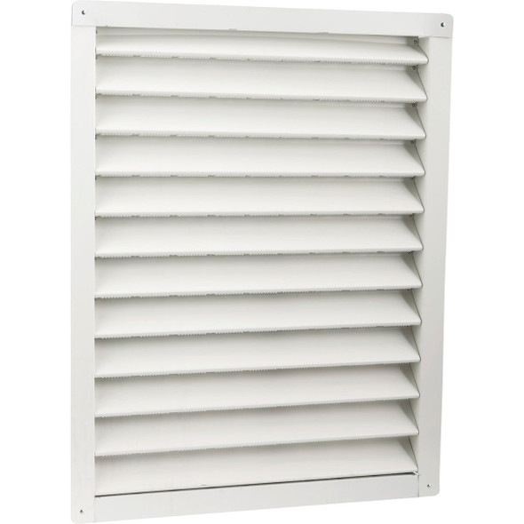 AirVent 18" x 24" Rectangular White Gable Attic Vent 81237 Pack of 2