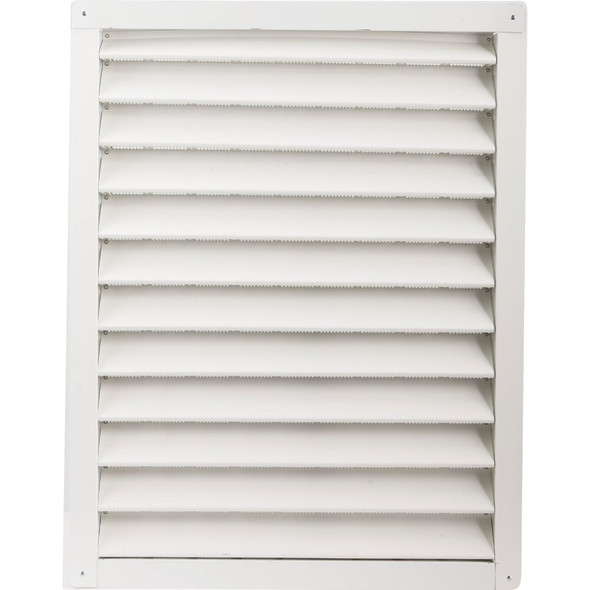 AirVent 18" x 24" Rectangular White Gable Attic Vent 81237 Pack of 2 103535