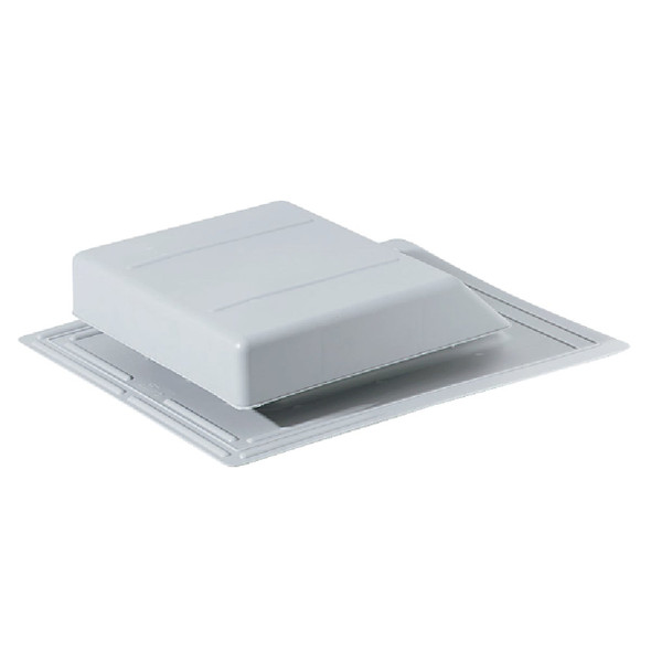 Airhawk 61 In. Gray Plastic Slant Back Roof Vent 90123 Pack of 6