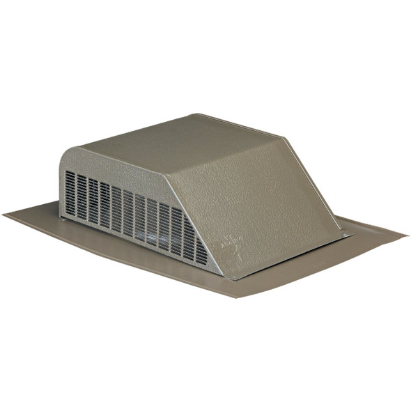 Airhawk 50 In. Weatherwood Galvanized Steel Slant Back Roof Vent Pack of 6