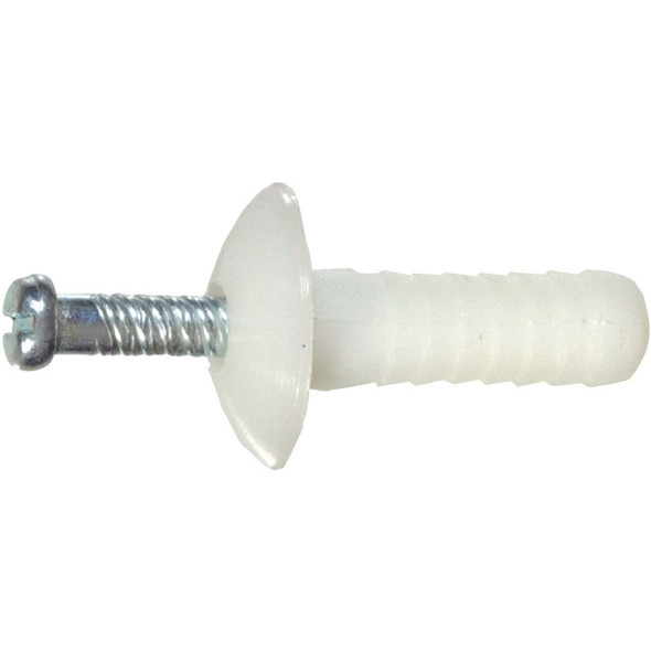 Hillman 1/4 In. x 2 In. Nylon Truss Hammer Drive Anchor (100 Ct.) 370567