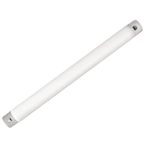 Hunter White 3/4 In. Dia. X 12 In. L. Downrod for 9 Ft. Ceilings 22717