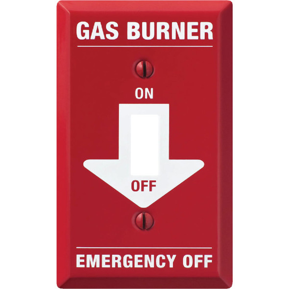 Amerelle Emrg Gas 1tgl Wall Plate C974T