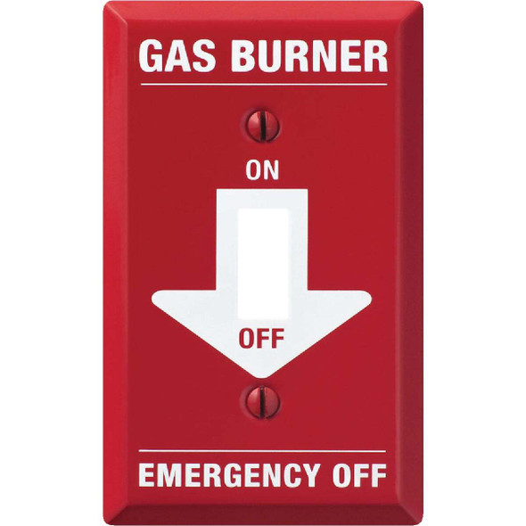 Amerelle Emrg Gas 1tgl Wall Plate C974T