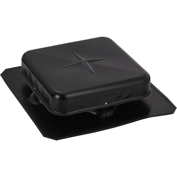 Airhawk 50 In. Black Aluminum Square Roof Vent RVA51BL Pack of 12