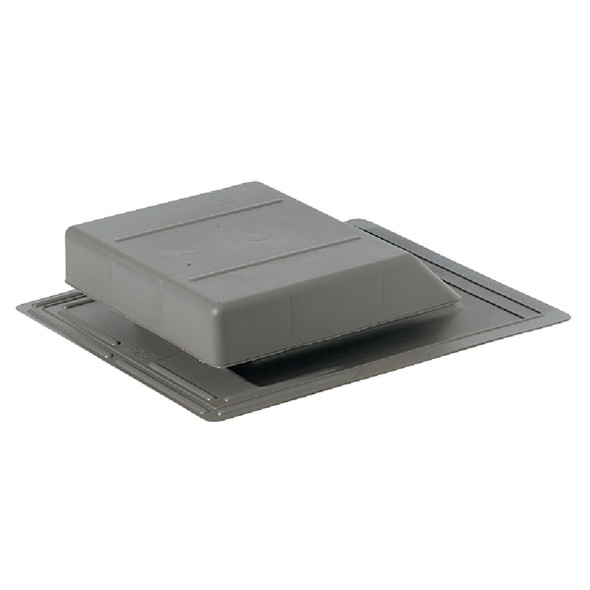 Airhawk 61 In. Weatherwood Plastic Slant Back Roof Vent 90125 Pack of 6