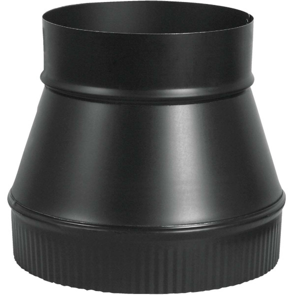 Imperial Single Wall 7 In. - 8 In. 24 ga Black Increaser BM0063