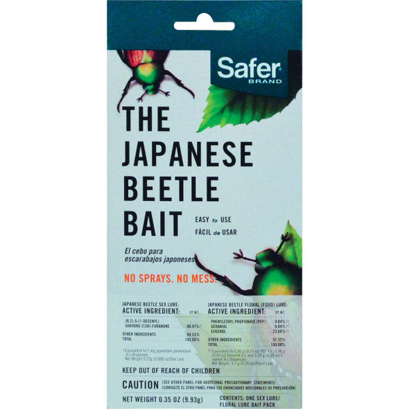 Safer 0.35 Oz. Granular Outdoor Japanese Beetle Bait 70006
