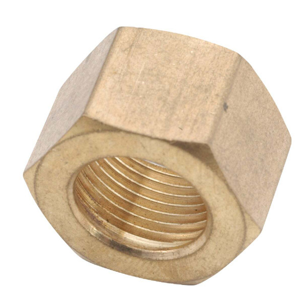 Anderson Metals 3/8 In. Brass Compression Nut (50-Pack) 30051-06