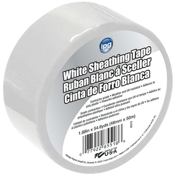 IPG 1.89 In. x 55 Yds. White Sheathing Tape 5518USW