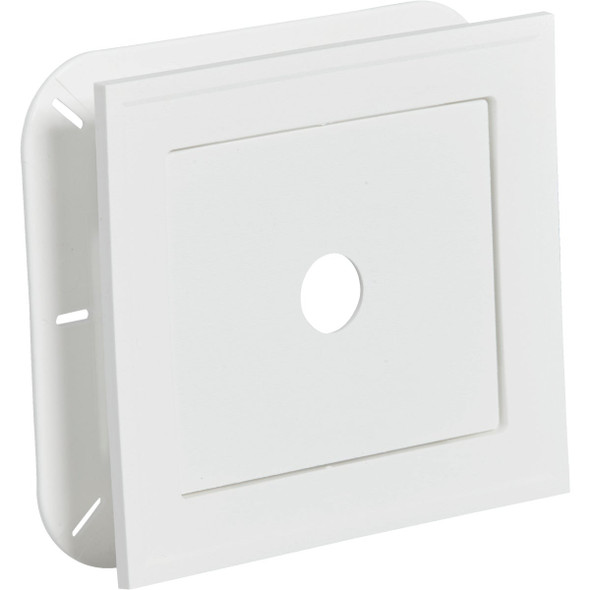 Ply Gem 7-1/4 In. x 8-1/8 In. White Vinyl Mounting Blocks UNIBLOCK AW