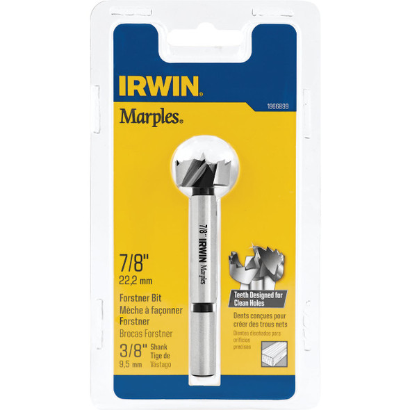 Irwin Marples 7/8 In. x 3-1/2 In. Reduced Forstner Drill Bit 1966899