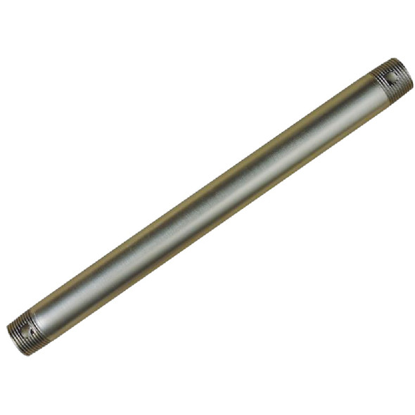 Hunter Nickel 3/4 In. Dia. X 12 In. L. Downrod for 9 Ft. Ceilings 26019