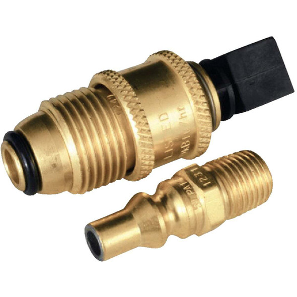 MR. HEATER 1/4 In. MPT x Male Plug Coupling Adapter F276330
