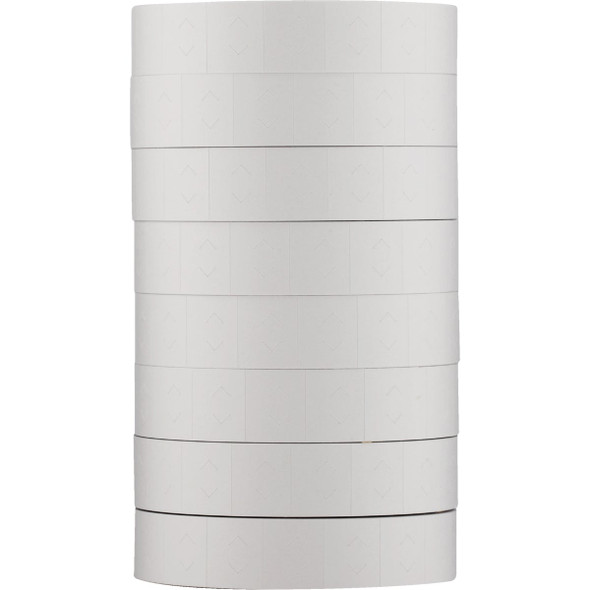 Centurion Monarch OEM White Blank Label with Replacement Ink Roller (8 Rolls)