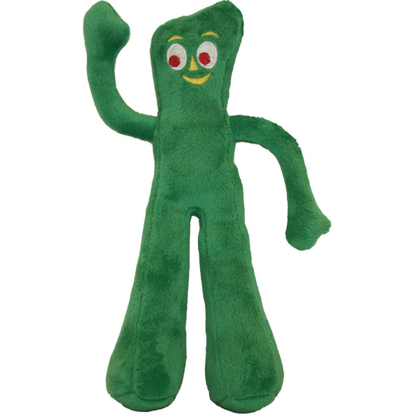 Multipet 9 In. Gumby Squeaky Plush Dog Toy MP6674 09