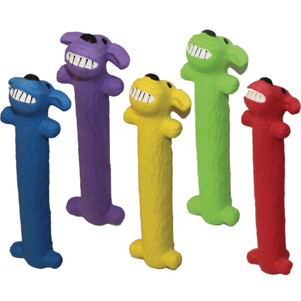 Multipet Loofa Ruff 6 In. Latex Squeaky Dog Toy MP61035 Multipet Loofa Ruff 6 In. Latex Squeaky Dog Toy MP61035