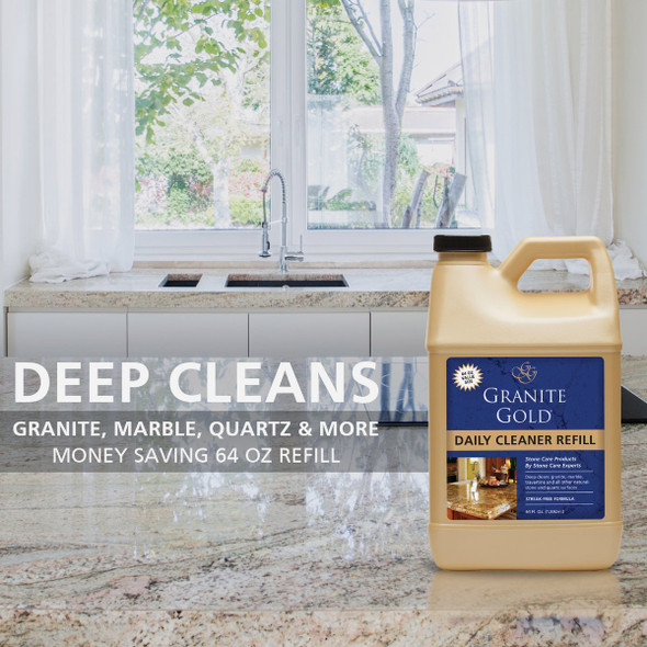 Granite Gold 64 Oz. Refill Daily Granite Cleaner GG0040 602516
