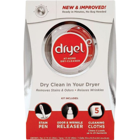 Dryel At-Home Dry Cleaner Kit, 5 Loads 33004